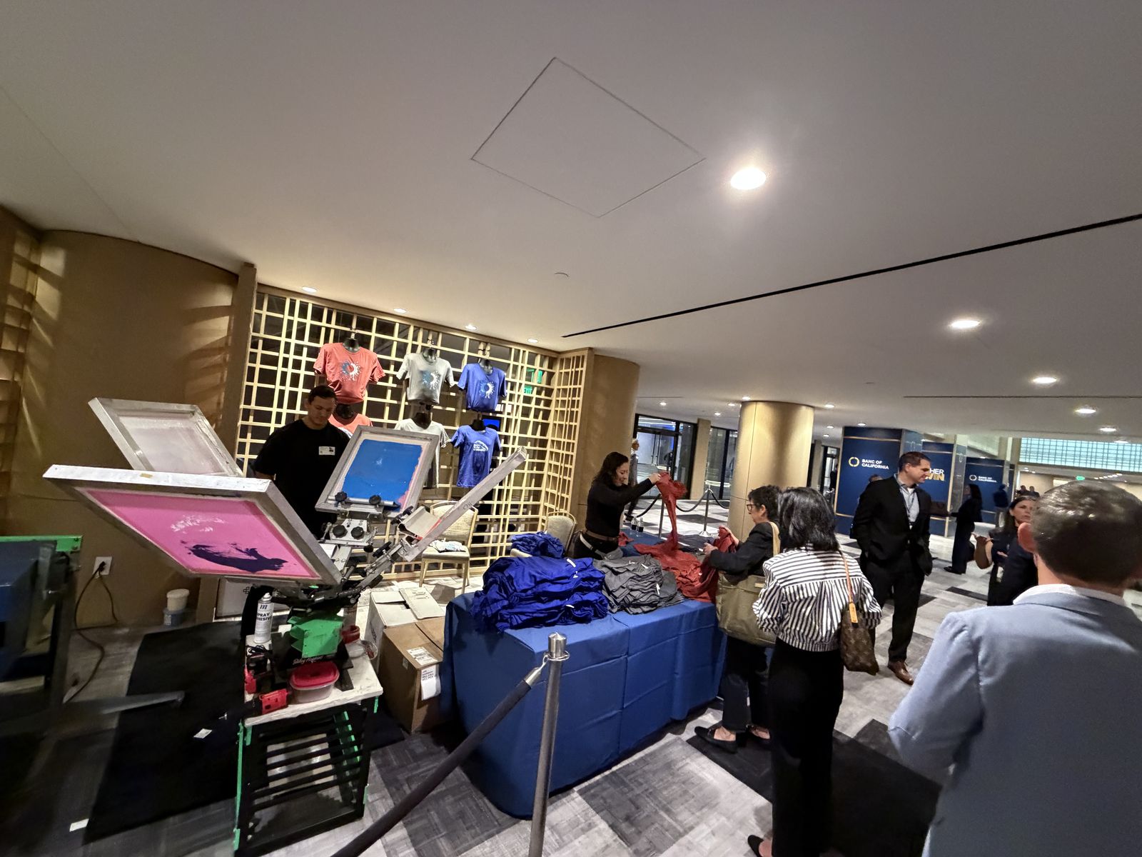 Live event printing at a Raleigh corporate events & conferences event