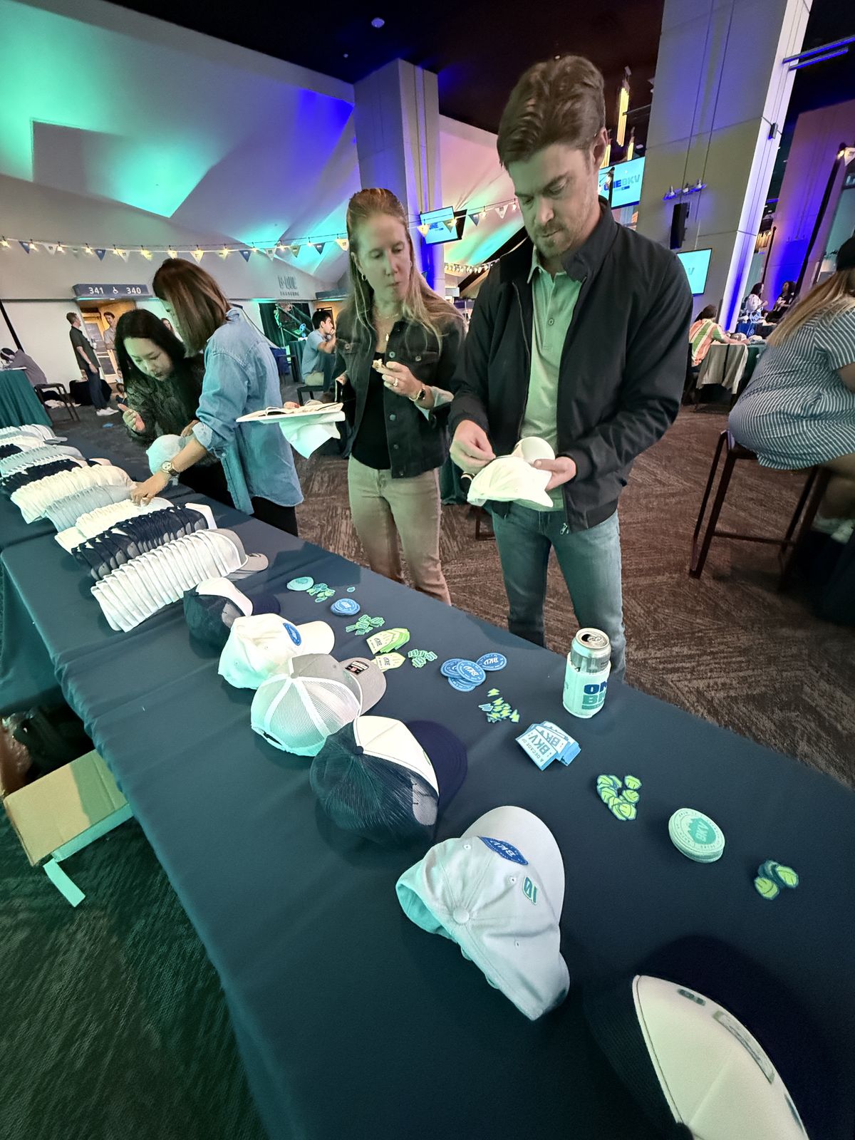 Live event printing at a Raleigh brand activations & pop-ups event